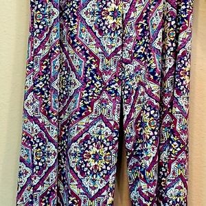 Chicos Palazzo Wide Leg Pants New with Tag Sz L / 12 (Chicos Sz 2)